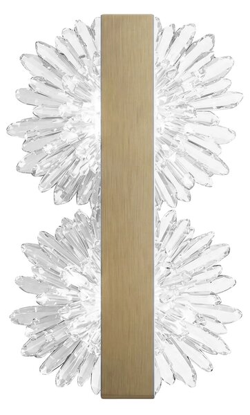 СТЕНЕН LED АПЛИК G147-2W GOLD BRUSH