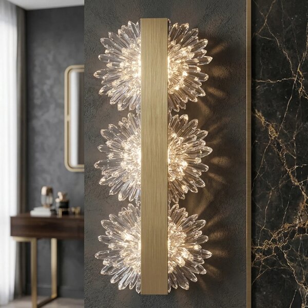 СТЕНЕН LED АПЛИК G149-3W GOLD BRUSH
