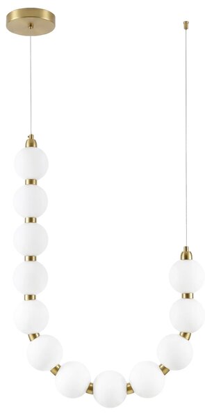 LED висящ полилей LHJ119-CP четкано злато