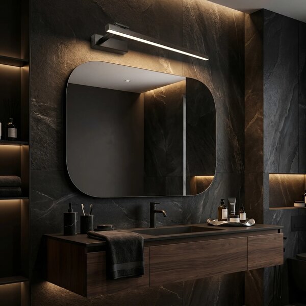 LED аплик за баня SWE035-1W 60cm BLACK