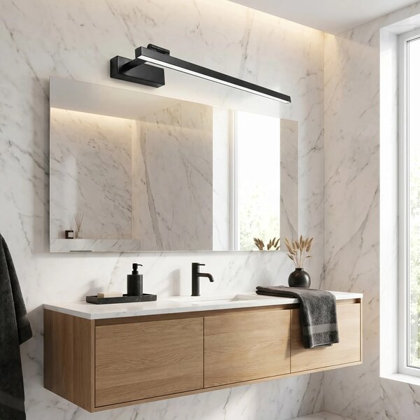 LED аплик за баня SWE035-1W 60cm BLACK