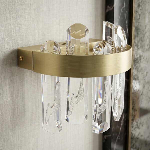LED стенен аплик SWE075-W Brushed Gold