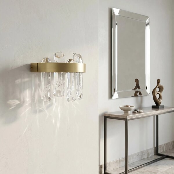 LED стенен аплик SWE075-W Brushed Gold