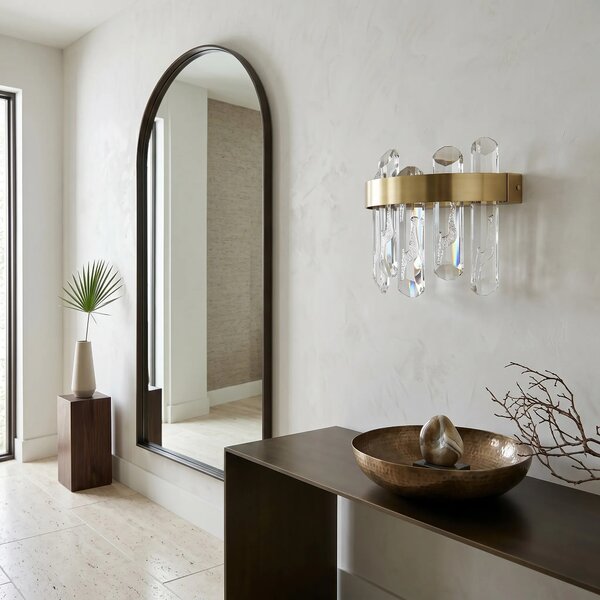 LED стенен аплик SWE075-W Brushed Gold