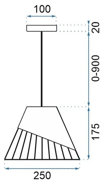 Пендел White APP228-1CP