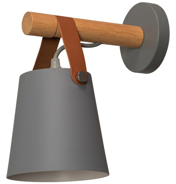 АПЛИК С ЕКО КОЖА APP468-1W GREY