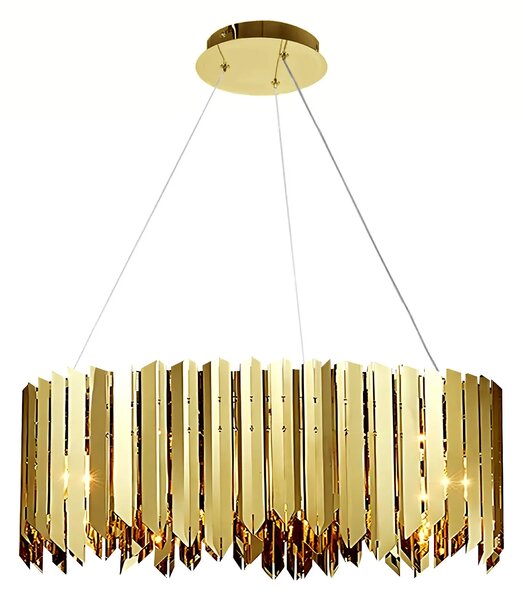 Лампа APP1764-8CP metal GOLD