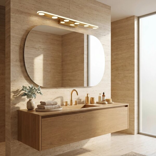 LED аплик за баня SWE057-W GOLD