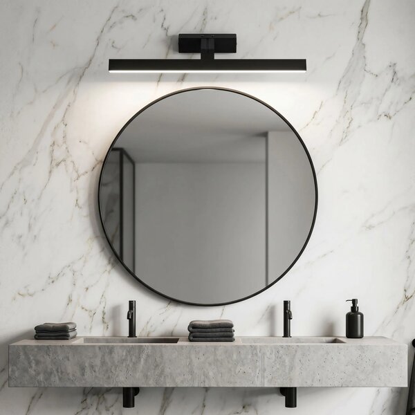 LED аплик за баня SWE011-1W 58cm BLACK