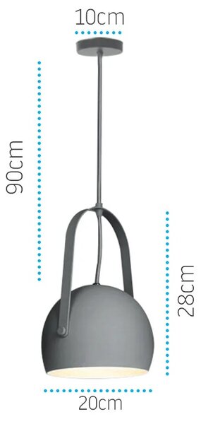 Пендел сфера Black APP294-1CP