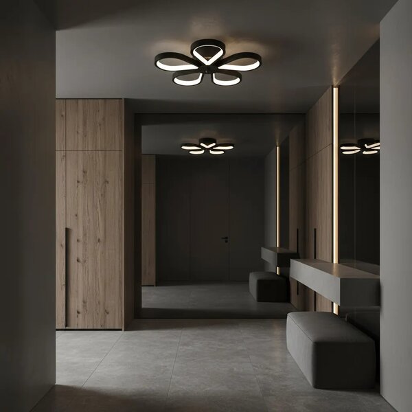 Плафон LHJ075-C BLACK/WHITE LED