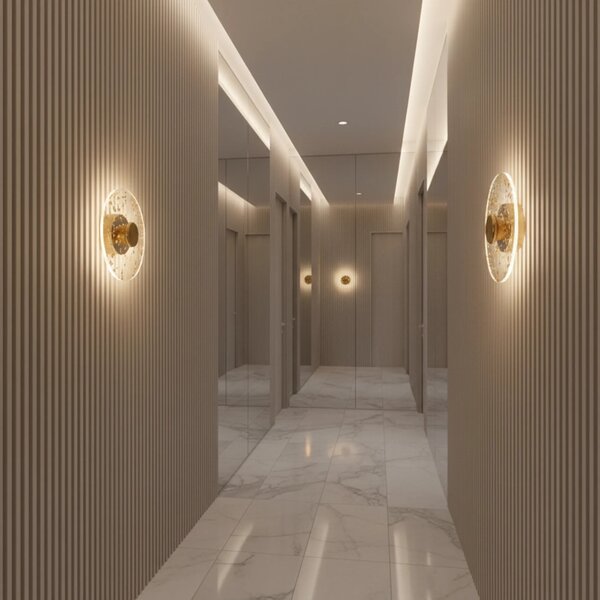 Аплик LED APP1795-W Brush Gold