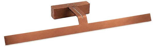 LED аплик за баня SWE015-1W 73cm BRUSH COPPER