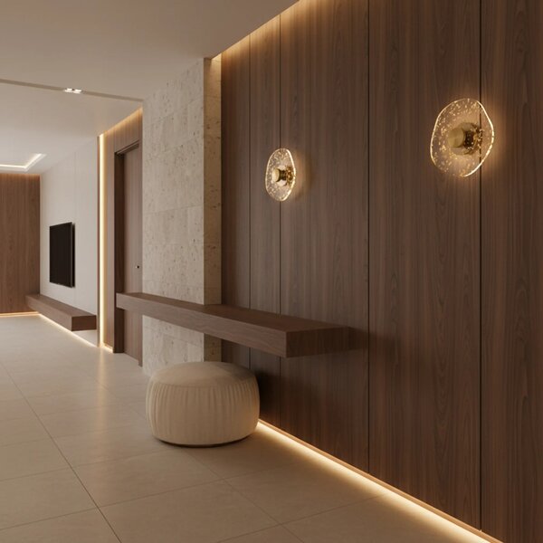 Аплик LED APP1794-W Brush Gold