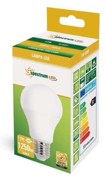 Крушка LED GLS E-27 230V 13W NW WOJ+14102