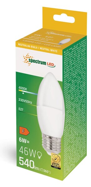 Крушка LED E-27 230V 6W WOJ+14352