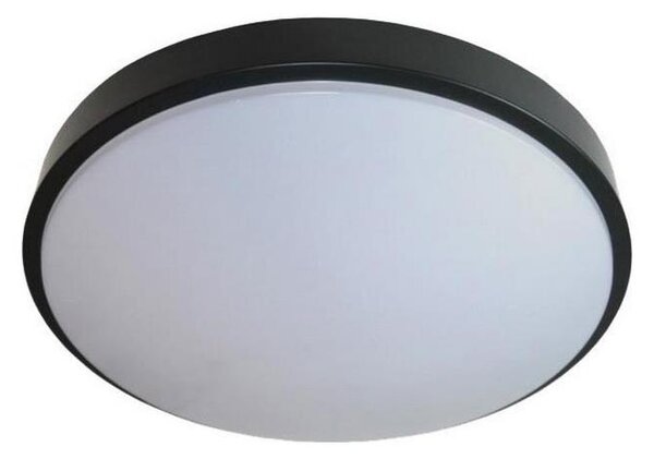 LED Плафониера WILTON LED/24W/230V 4000K Ø 38 см черен