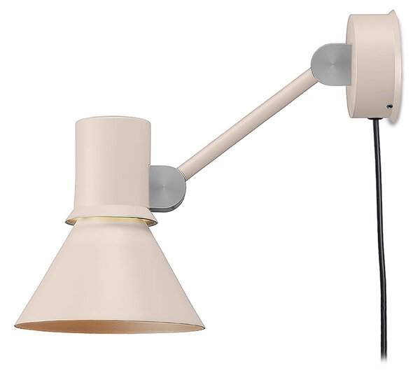 Anglepoise Стенна лампа тип 80 W2, бежова, Ø 15 см, с щепсел, Затъмняване, Бежов, Дневна/трапезария, Алуминий, Дизайн