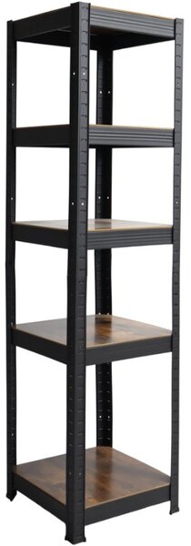 Метален стелаж с 5 MDF рафта - различни размери