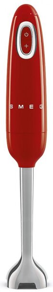 Пасатор Smeg HBF11RDEU, 700 W, 14850 об/мин, Турбо функция, Противоплъзгаща дръжка, Червен