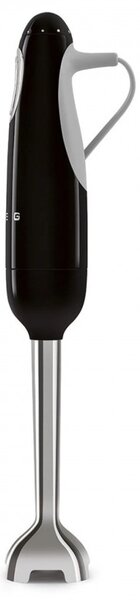 Пасатор Smeg HBF11BLEU, 700 W, 14850 об/мин, Турбо функция, Противоплъзгаща дръжка, Черен