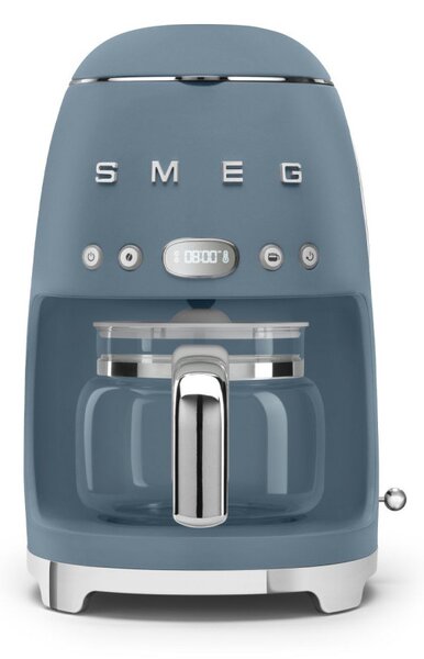 Кафемашина Smeg DCF02SBMEU, 1050 W, 1.4 л, Кана 1.25 л, До 10 чаши, Система против кипене, Буреносно синьо