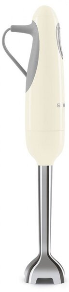 Пасатор Smeg HBF11CREU, 700 W, 14850 об/мин, Турбо функция, Противоплъзгаща дръжка, Крем