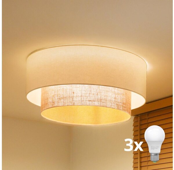 Brilagi - LED таванно осветително тяло BOHO STYLE 3xE27/15W/230V, диаметър 60 см