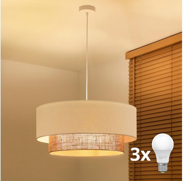 Brilagi - LED полилей на кабел BOHO STYLE 3xE27/15W/230V пр. 60 см