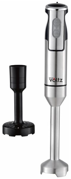 Ръчен пасатор Oliver Voltz OV51112JP, 1500W, 2 скорости, Приставка за картофи, Острие от неръждаема стомана, Инокс