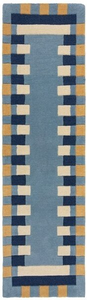 Килим Lois Scallop Kai Kai Wool Blue 60X230 cm, Flair Rugs