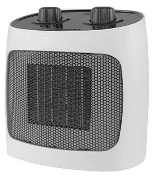 Керамична печка за отопление ELITE ECH-1373, 2000W, До 20 м2, 2 режима, Светлинен индикатор, Защита срещу преобръщане, Бял/черен