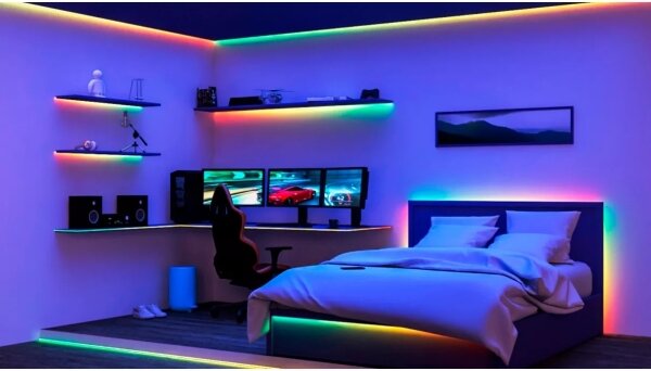Philips - LED RGBIC димируема лента SMART STRIP 20m LED/36W/230V 2700/6500K Wi-Fi