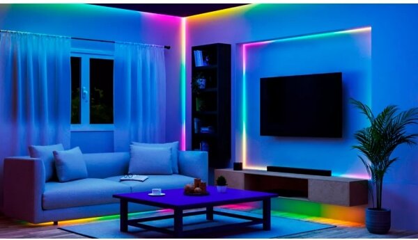 Philips - LED RGBIC димируема лента SMART STRIP 20m LED/36W/230V 2700/6500K Wi-Fi