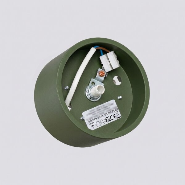 Sollux SL.2462 - Точково осветително тяло MODO 1xGX53/10W/230V зелено