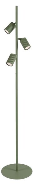 Sollux SL.2026 - Подова лампа KARBON 3xGU10/10W/230V зелена