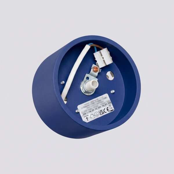 Sollux SL.2458 - Точково осветително тяло MODO 1xGX53/10W/230V синьо