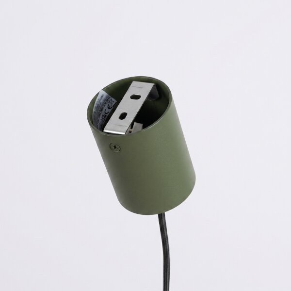 Sollux SL.2714 - Полилей на кабел KARBON 4xGU10/10W/230V зелен
