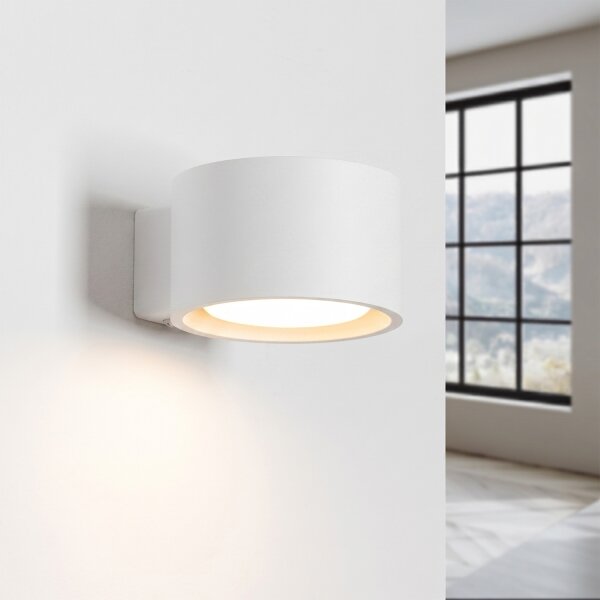 Sollux SL.2433 - Стенно осветително тяло MODO 1xGX53/10W/230V бяло