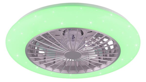 Бяло LED осветително тяло за таван Stralsund – Reality