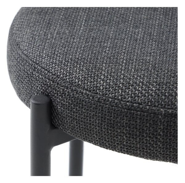 Тъмносив метален стол Pelican – Unique Furniture