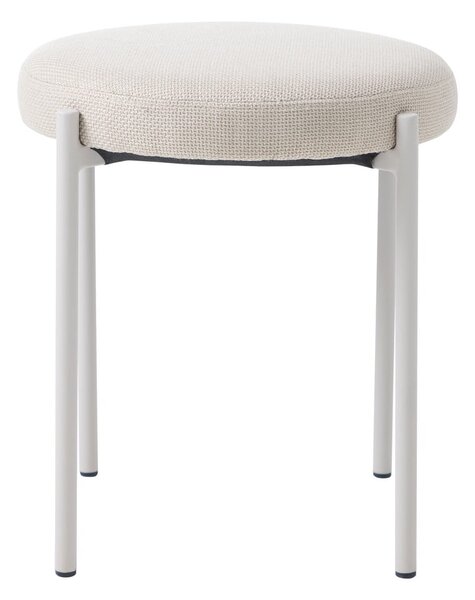 Кремав метален стол Pelican – Unique Furniture