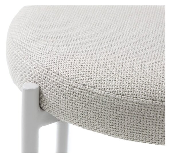 Кремав метален стол Pelican – Unique Furniture