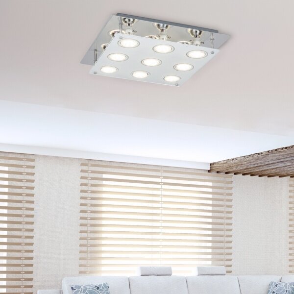 Rabalux 2517 - LED таванно осветително тяло NAOMI 9xGU10/5W
