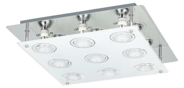 Rabalux 2517 - LED таванно осветително тяло NAOMI 9xGU10/5W