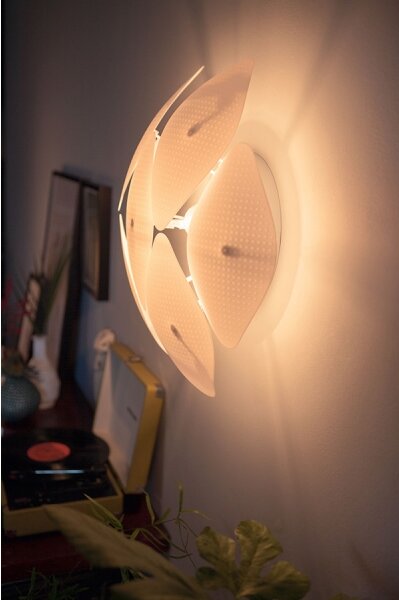 Philips 40963/31/PN - Стенна лампа MYLIVING CHIFFON 1xE27/60W/230V