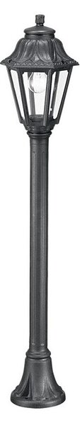 Ideal Lux - Външна подова лампа 1xE27/60W/230V черна IP44
