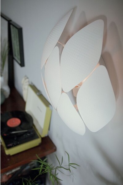 Philips 40963/31/PN - Стенна лампа MYLIVING CHIFFON 1xE27/60W/230V