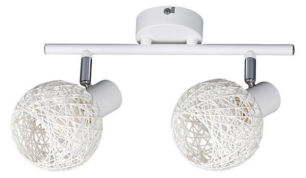 Rabalux 5618 - Таванна Точково осветително тяло HAZEL 2xE14/15W/230V