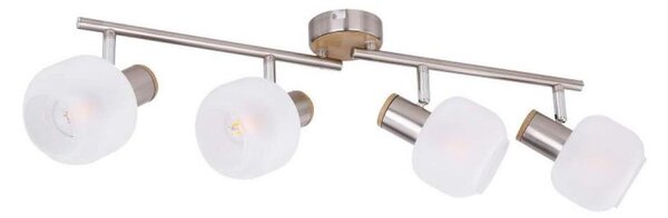 Globo 54302-4 - Точково осветително тяло LOGGI 4xE14/40W/230V